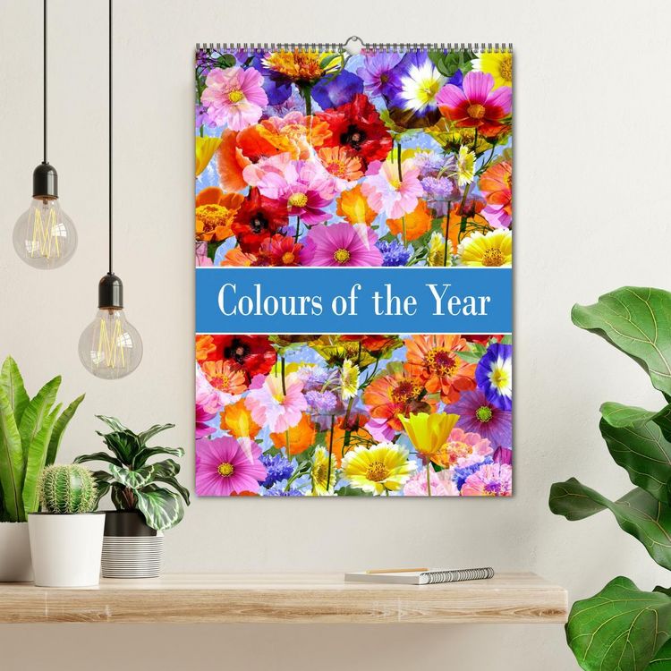 Produktbild: Colours of the Year (Wall Calendar 2026 DIN A2 portrait), CALVENDO 12 Month Wall Calendar