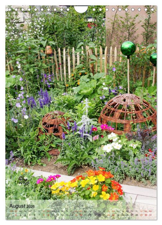 Produktbild: Garden Bliss (Wall Calendar 2026 DIN A4 portrait), CALVENDO 12 Month Wall Calendar