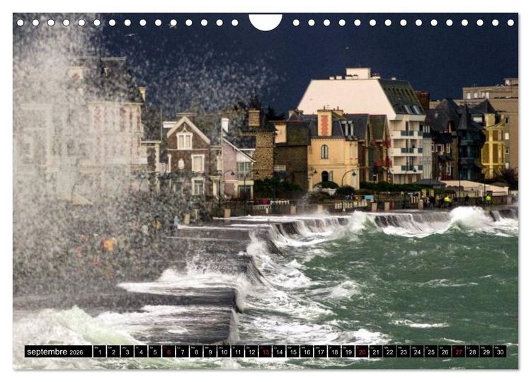 Produktbild: Bretagne Spirit (Calendrier mural 2026 DIN A4 vertical), CALVENDO calendrier mensuel