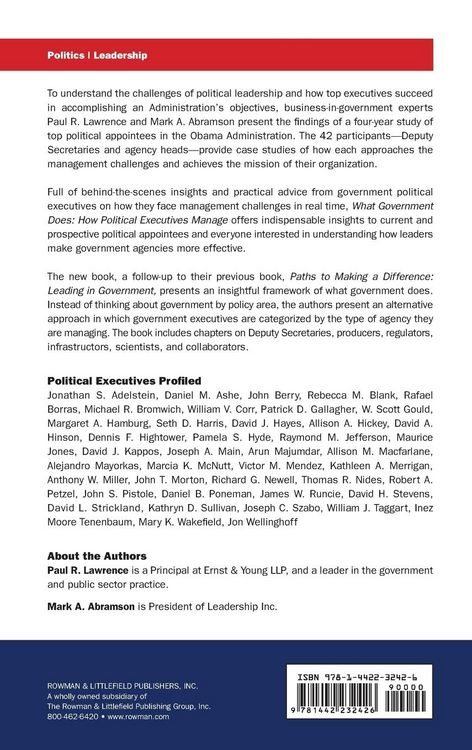 Produktbild: What Government Does