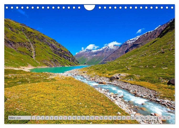 Produktbild: Die Hochgebirgs-Stauseen (Wandkalender 2026 DIN A4 quer), CALVENDO Monatskalender