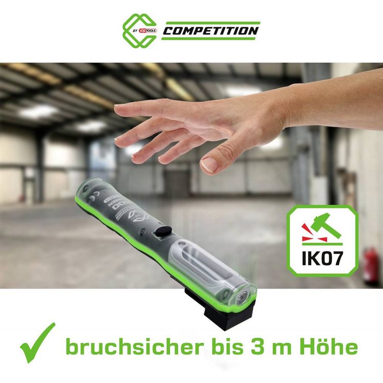 Produktbild: KS Tools 512.4515 COMPETITION LED-Arbeitsleuchte 500 Lumen 2021 Energieeffizienzklasse n.rel