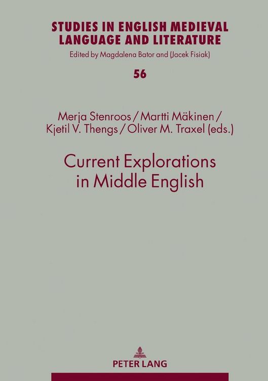 Produktbild: Current Explorations in Middle English