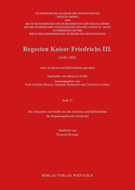 Produktbild: Die Urkunden und Briefe aus den Archiven und Bibliotheken des Regierungsbezirks Karlsruhe