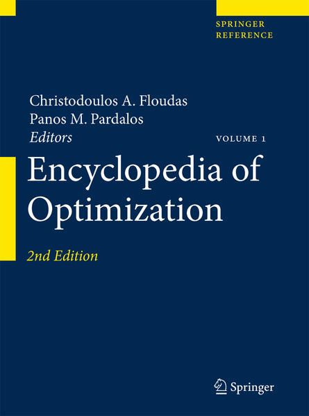 Produktbild: Encyclopedia of Optimization