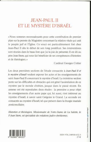 Produktbild: Jean-Paul II et le myst&egrave;re d'Isra&euml;l