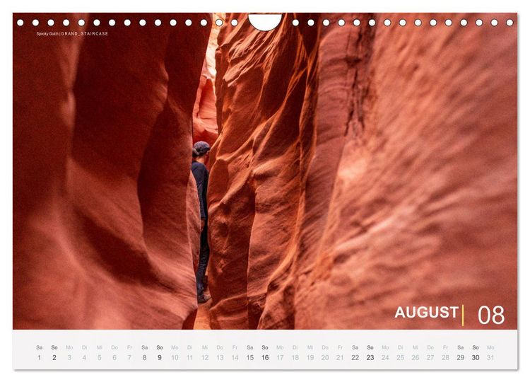 Produktbild: Wunderbare Wanderungen im S&uuml;dwesten der USA (Wandkalender 2026 DIN A4 quer), CALVENDO Monatskalender