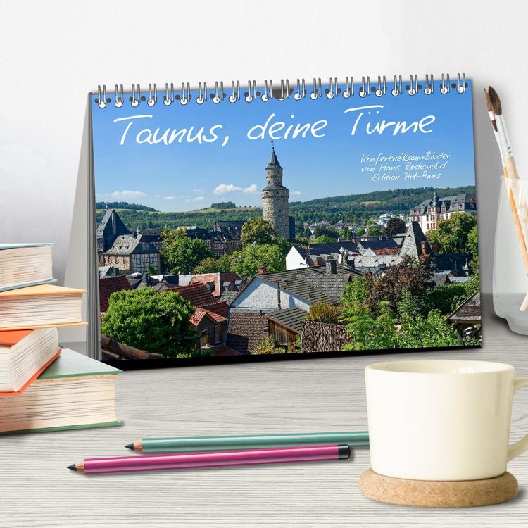 Produktbild: Taunus, deine T&uuml;rme (Tischkalender 2026 DIN A5 quer), CALVENDO Monatskalender