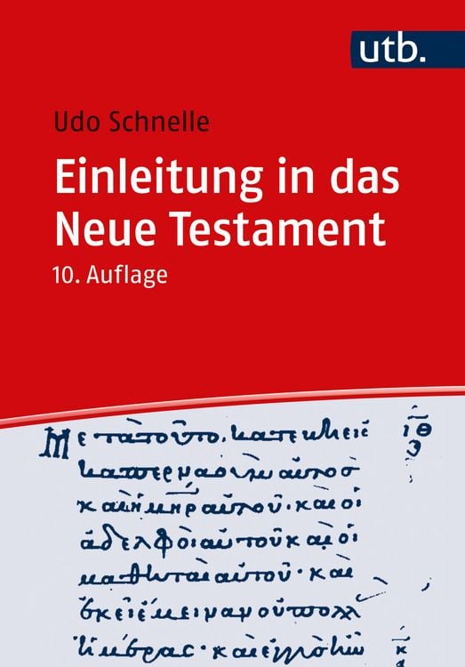 Produktbild: Einleitung in das Neue Testament