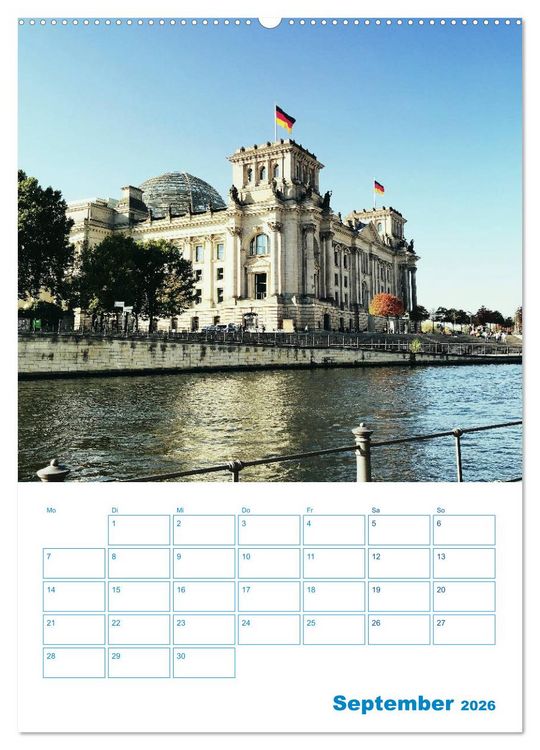 Produktbild: BERLIN geht immer (Wandkalender 2026 DIN A2 hoch), CALVENDO Monatskalender