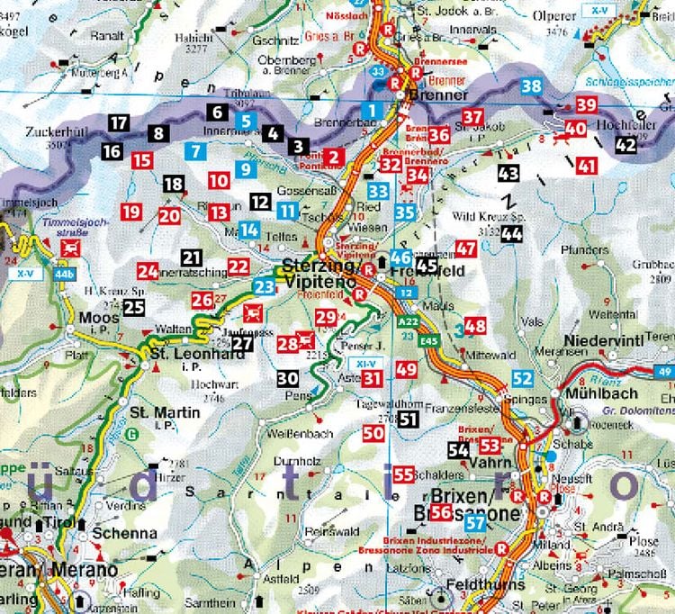 Produktbild: ROTHER Wanderf&uuml;hrer Rund um Sterzing