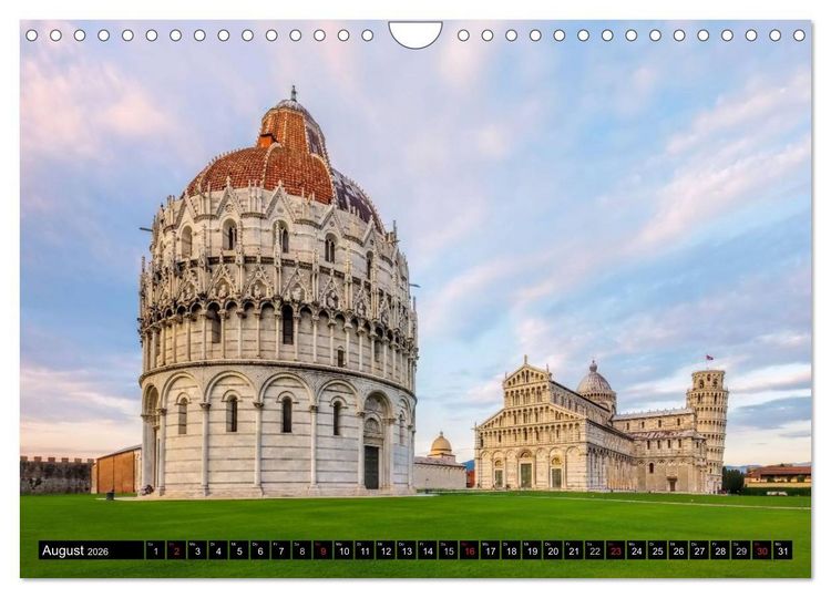 Produktbild: Kirchen in Italien (Wandkalender 2026 DIN A4 quer), CALVENDO Monatskalender