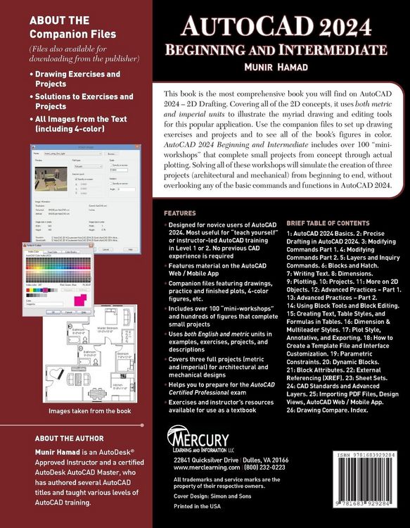 Produktbild: AutoCAD 2024 Beginning and Intermediate