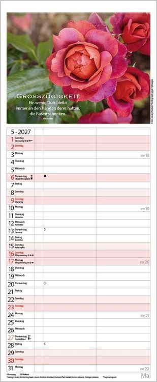 Produktbild: Planer f&uuml;r die besten Jahre 2027