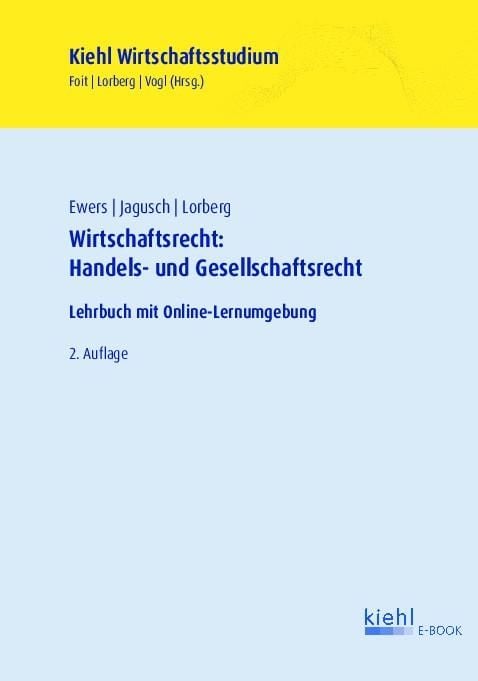 Produktbild: Wirtschaftsrecht: Handels- und Gesellschaftsrecht