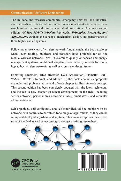 Produktbild: Ad Hoc Mobile Wireless Networks