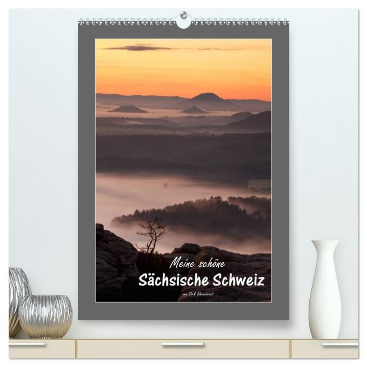 Produktbild: Meine sch&ouml;ne S&auml;chsische Schweiz (hochwertiger Premium Wandkalender 2026 DIN A2 hoch), Kunstdruck in Hochglanz