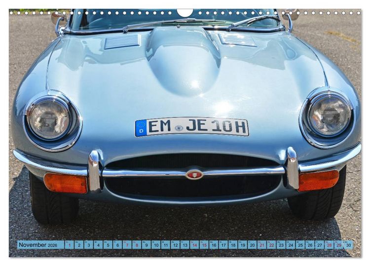 Produktbild: Jaguar E-Type - Die Raubkatze (Wandkalender 2026 DIN A3 quer), CALVENDO Monatskalender