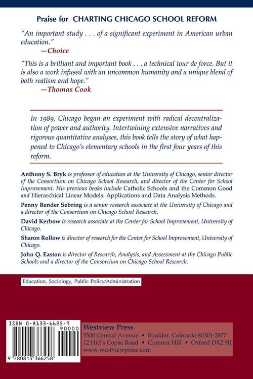 Produktbild: Charting Chicago School Reform