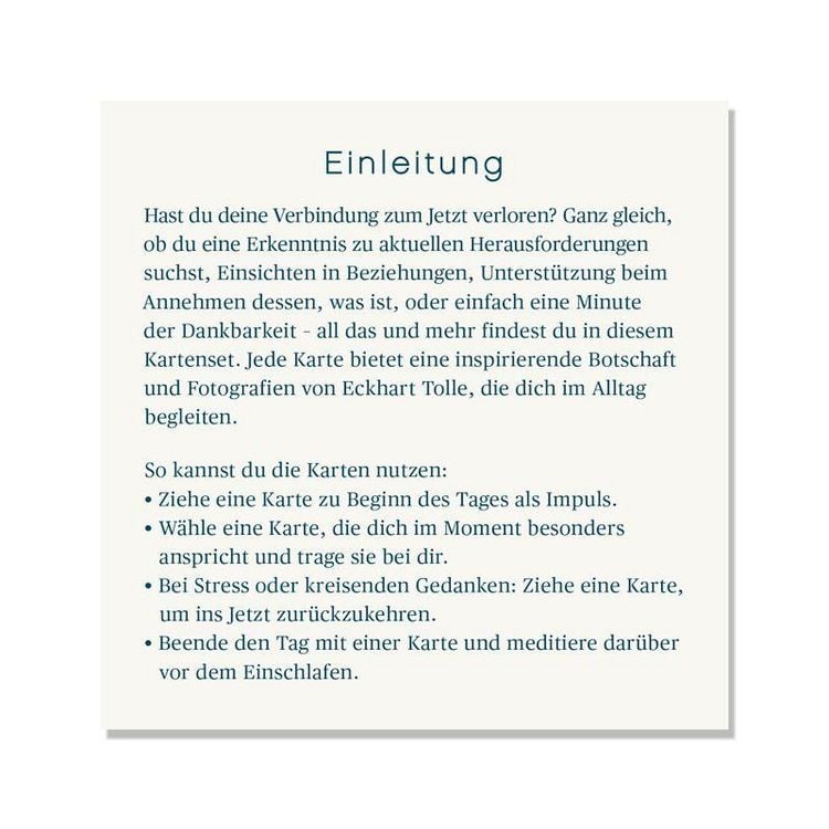 Produktbild: Die Jetzt-Box