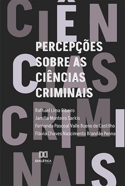 Produktbild: Percep&ccedil;&otilde;es sobre as ci&ecirc;ncias criminais