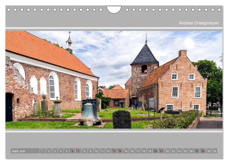 Produktbild: Greetsiel-Panorama (Wandkalender 2026 DIN A4 quer), CALVENDO Monatskalender