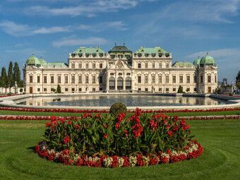 Produktbild: CALVENDO Puzzle Schloss Belvedere | 1000 Teile Lege-Gr&ouml;&szlig;e 64x48cm Foto-Puzzle f&uuml;r gl&uuml;ckliche Stunden
