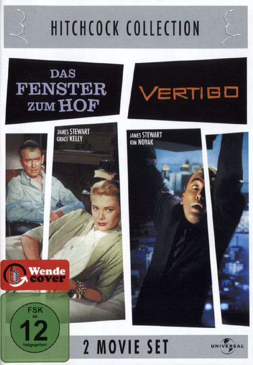 Produktbild: Hitchcock Collection: Das Fenster zum Hof/Vertigo [2 DVDs]