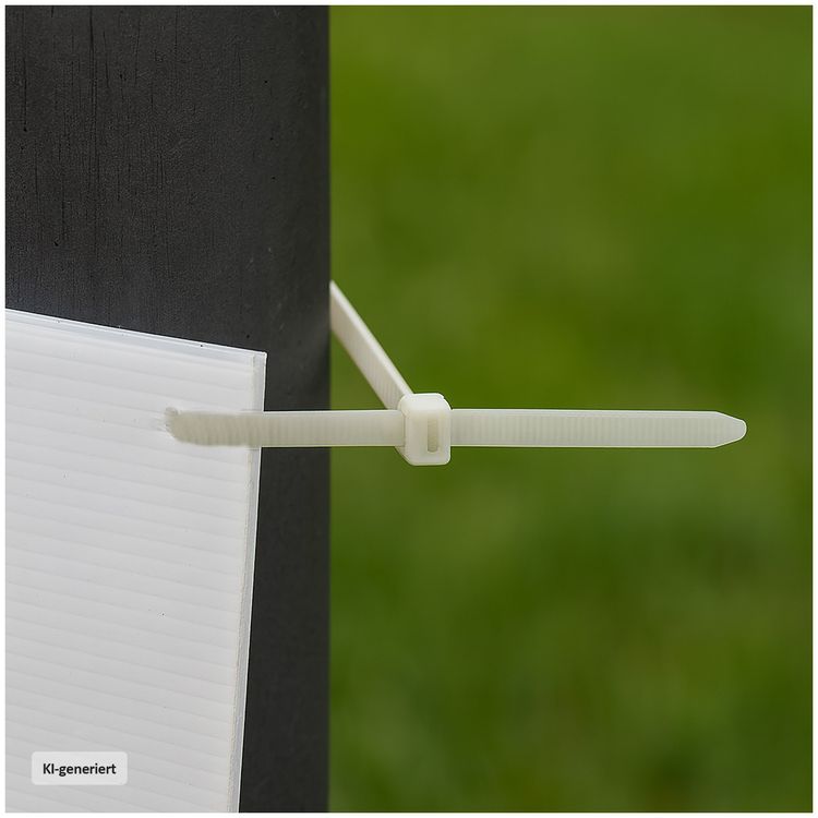 Produktbild: HTI-Living Robuster Kabelbinder 100 St&uuml;ck 10x1000mm f&uuml;r Werkstatt, Plakate und Banner
