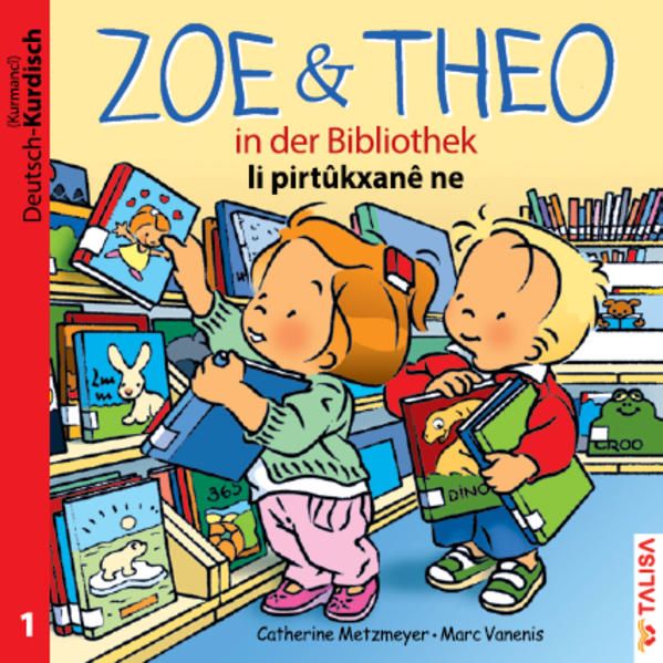 Produktbild: ZOE & THEO in der Bibliothek (D-Kurdisch)