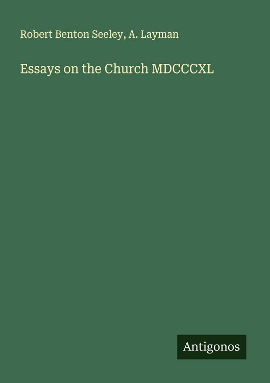 Produktbild: Essays on the Church MDCCCXL
