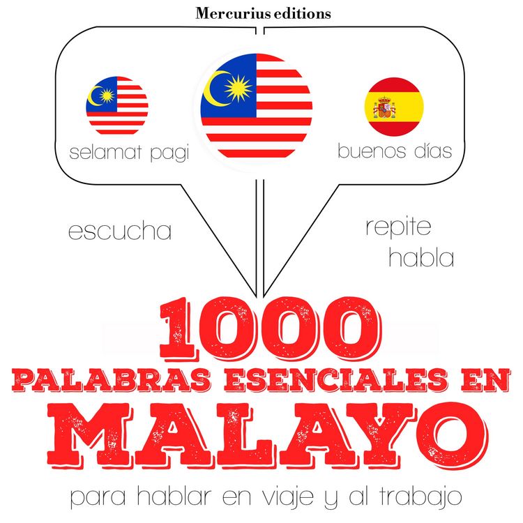 Produktbild: 1000 palabras esenciales en malayo