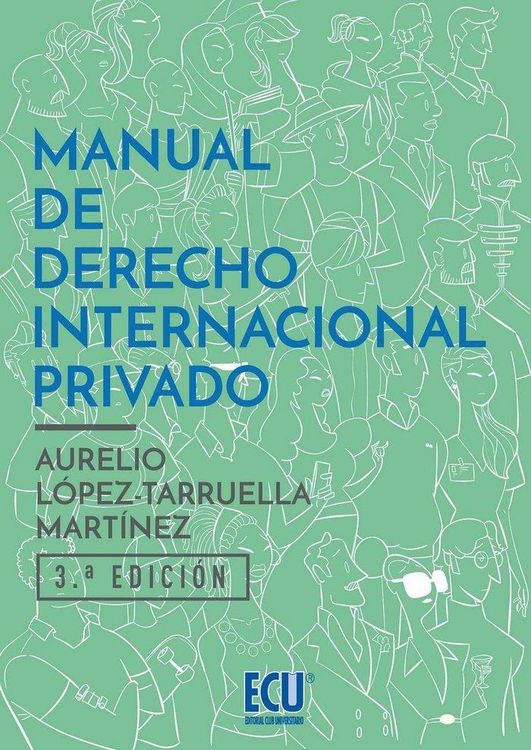 Produktbild: Manual de derecho internacional privado