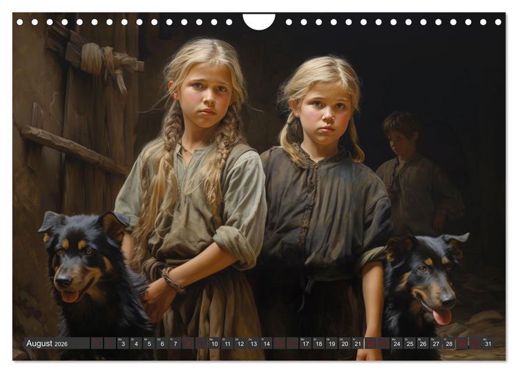 Produktbild: Das Leben damals im Norden (Wandkalender 2026 DIN A4 quer), CALVENDO Monatskalender