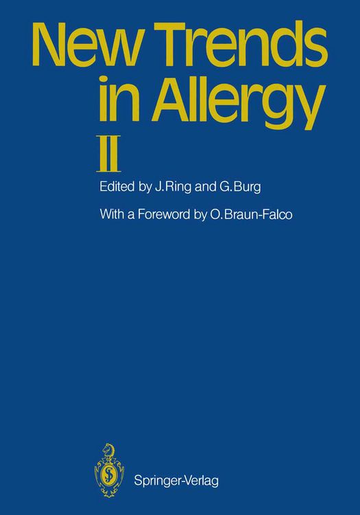 Produktbild: New Trends in Allergy II