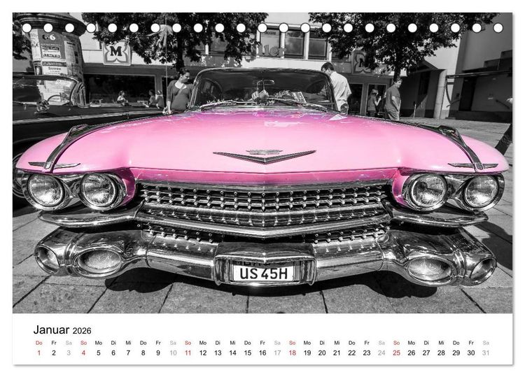 Produktbild: Classic Dream Cars (Tischkalender 2026 DIN A5 quer), CALVENDO Monatskalender