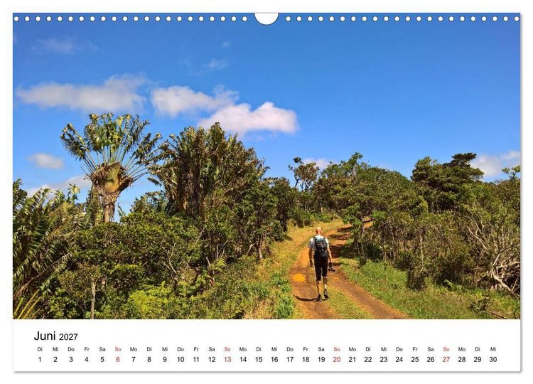 Produktbild: Mauritius - Wanderimpressionen von Rolf Dietz (Wandkalender 2027 DIN A3 quer), CALVENDO Monatskalender