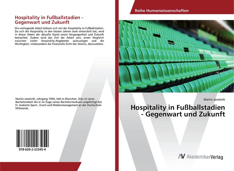 Produktbild: Hospitality in Fu&szlig;ballstadien - Gegenwart und Zukunft