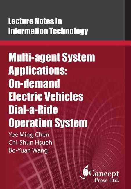 Produktbild: Multi-agent System Applications: On-demand Electric Vehicles Dial-a-Ride Operation System