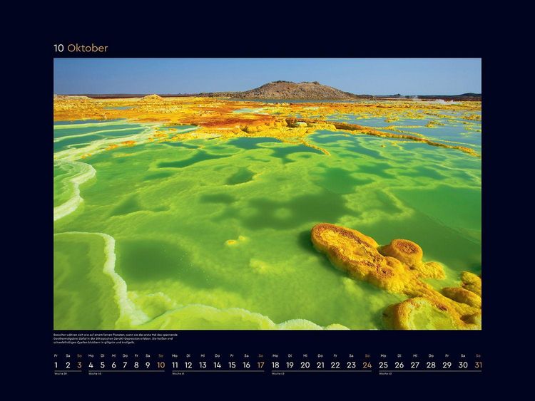 Produktbild: Farben der Erde - KUNTH Wandkalender 2027