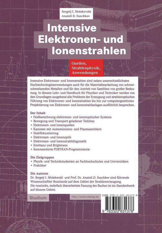 Produktbild: Intensive Elektronen- und Ionenstrahlen