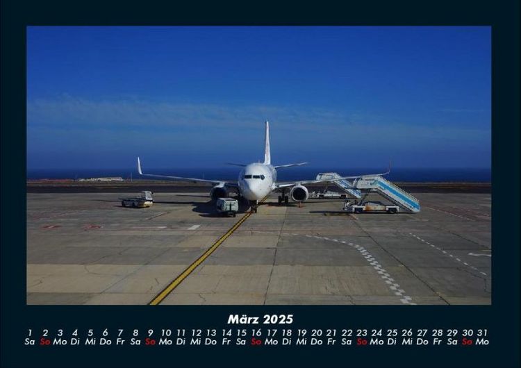Produktbild: Flugzeuge 2025 Fotokalender DIN A4