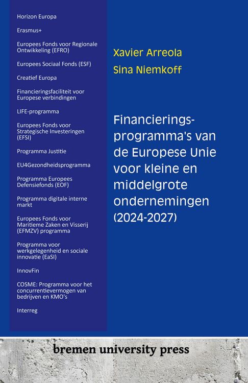 Produktbild: Financieringsprogramma's van de Europese Unie voor kleine en middelgrote ondernemingen (2024-2027)