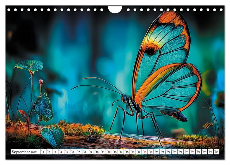 Produktbild: Magische Leuchtinsekten (Wandkalender 2027 DIN A4 quer), CALVENDO Monatskalender