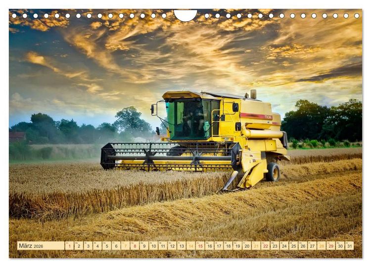 Produktbild: Landwirtschaft - die Zukunft ist digital (Wandkalender 2026 DIN A4 quer), CALVENDO Monatskalender