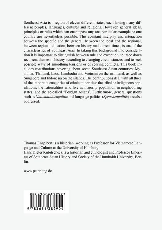 Produktbild: Ethnic Minorities and Politics in Southeast Asia