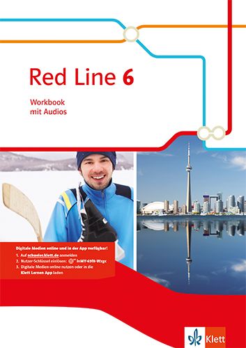 Produktbild: Red Line 6. Workbook mit Audios Klasse 10