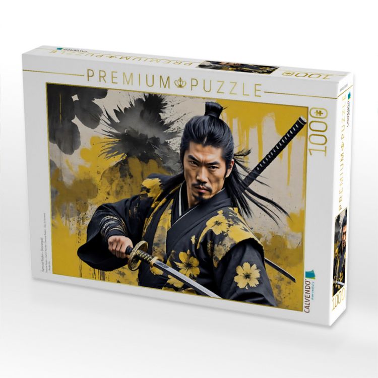 Produktbild: CALVENDO Puzzle Samurai Raidon - Donnergott | 1000 Teile Lege-Gr&ouml;&szlig;e 64x48cm Foto-Puzzle f&uuml;r gl&uuml;ckliche Stunden
