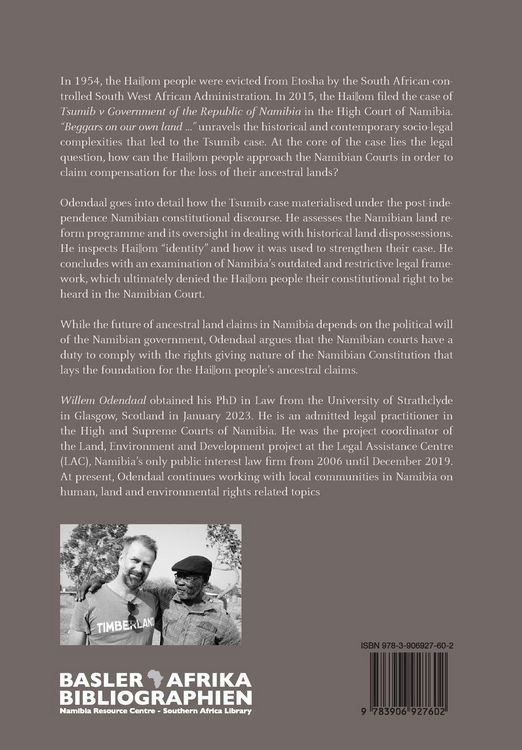 Produktbild: "Beggars on our own land ..."