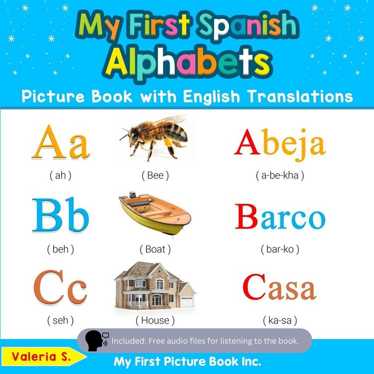 Produktbild: My First Spanish Alphabets Picture Book with English Translations